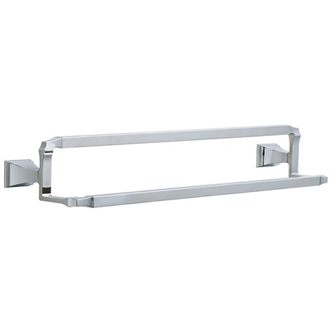 Black Friday - 70% OFF DELTA 75125, 24" Double Towel Bar, Polished Chrome