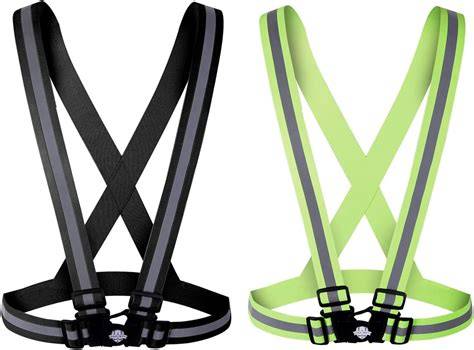 Black Friday - 50% OFF Dazonity High Visibility Safety Vest ,Lightweight,Adjustable & Elastic Vest,Hi Vis Reflective Strips, Fit for Men & Women, Construction,Cycling, Runnning, Surveyor, ( Black)
