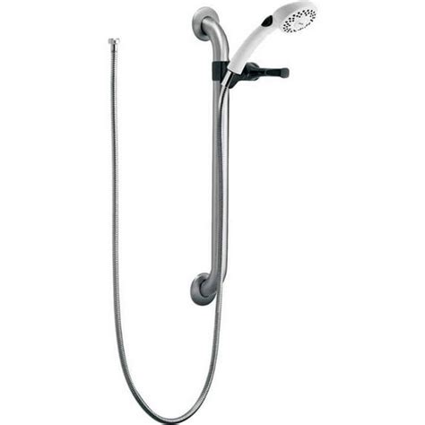 Get Discount Offer Delta Faucet RPW124HDF Single Function Handshower with Grab Bar