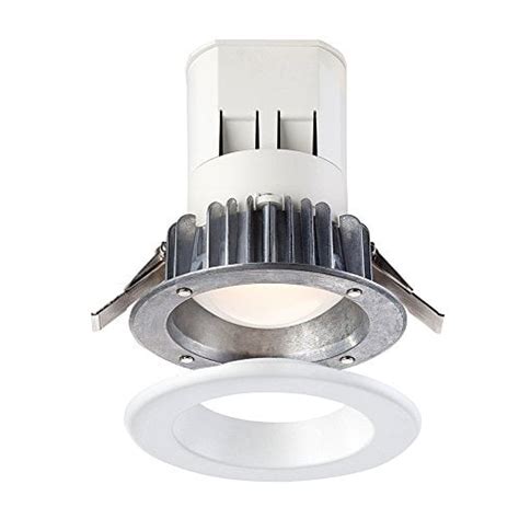Designers Fountain EV407941WH30 LED Recessed Downlight-4"-Can Free EZ UP-11.7W-120V-3000K-93 CRI-724 Lm-61.9 Lm/W-w/White Mag. Trim Ring (Standard) -T24-ES« Fixture, 1 Pack