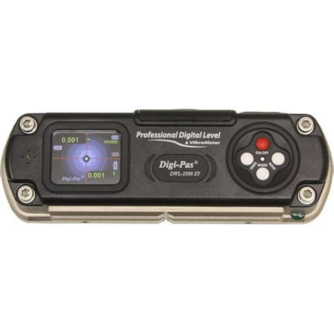Digi-Pas DWL3500XY 2-Axis Digital Master Precision Level & Inclinometer with BLUETOOTH and PRO Software, 0.0002”/ft (0.02mm/M) 6 Inch