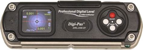 Digi-Pas DWL3500XY 2-Axis Digital Master Precision Level & Inclinometer with BLUETOOTH and PRO Software, 0.0002”/ft (0.02mm/M) 6 Inch