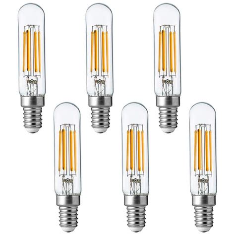 Hot Deals E12 LED Bulb 4W C7 Bulb Equivalent to E12 Halogen Bulb 40W, Cool White 6000K,120V E12 Candelabra Light Bulbs for Ceiling Fan, Chandelier, Porch, Sewing Machine, Dryer, Mirror( 5 Count)