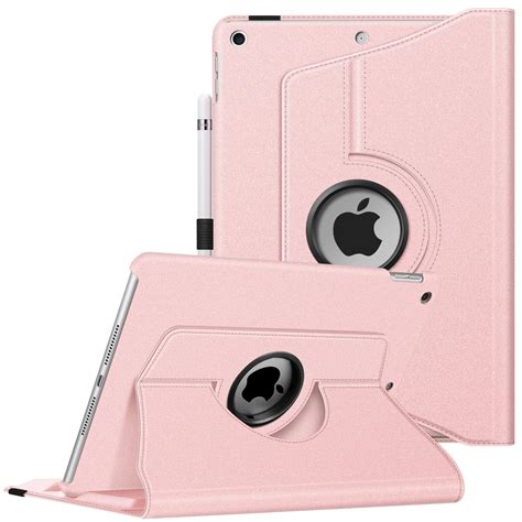 Hottest Sales Fintie Rotating Case for iPad 9th Generation (2021) / 8th Generation (2020) / 7th Gen (2019) 10.2 Inch - 360 Degree Rotating Protective Stand Cover w/Pencil Holder, Auto Wake Sleep, Blooming Hibiscus