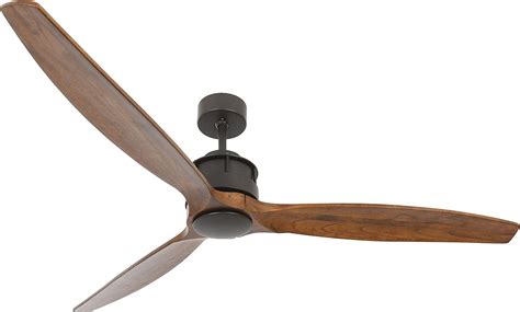 Lucci Air 210507010 Akmani DC Ceiling Fan, 60 Inch, Oil Rubbed Bronze with Solid Wood Koa Colored Blades