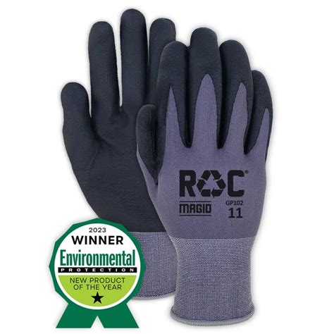 Magid Glove & Safety SD250-5 D-ROC SD250 HPPE Blend PU Palm Coated Gloves, Cut Level A2, Size 5, White (Pack of 12)