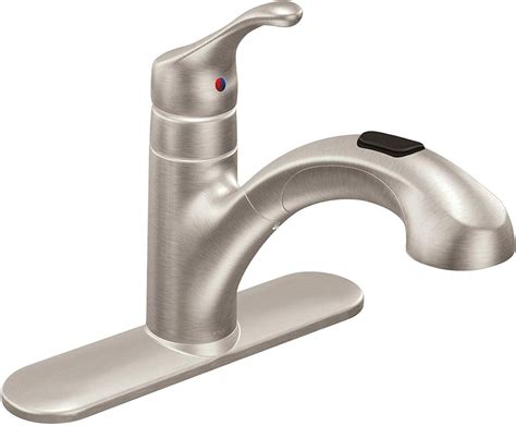 Moen CA87316SRS Pullout Spray Faucet from the Renzo Collection, Spot Resist Stainless