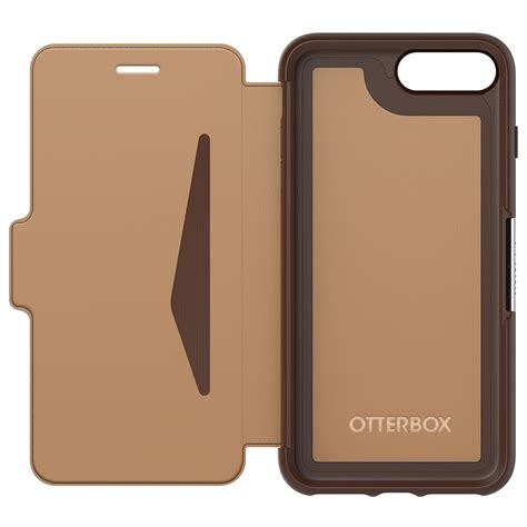 Best Deal Product OTTERBOX STRADA SERIES Case for iPhone 8 PLUS & iPhone 7 PLUS (ONLY) - Retail Packaging - SHADOW (BLACK/PEWTER)