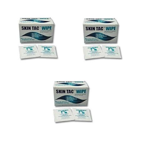 Skin-Tac-H Adhesive TacAway Remover Wipes, 50 count