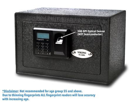 Viking Security Safe VS-20BLX Mini Biometric Safe Fingerprint Safe