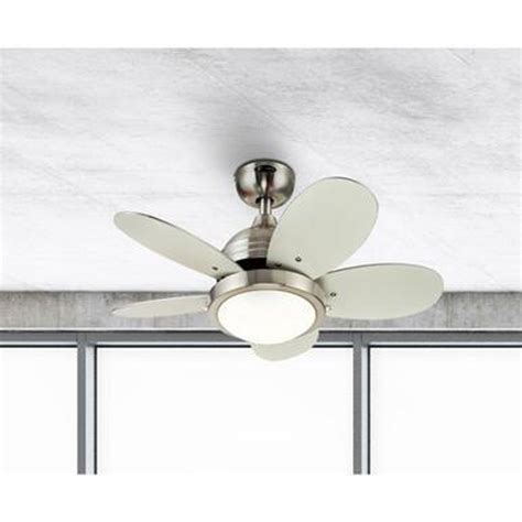 Flash Sale Westinghouse Lighting 7223600 Roundabout Indoor Ceiling Fan with Light, 30 Inch, Brushed Nickel