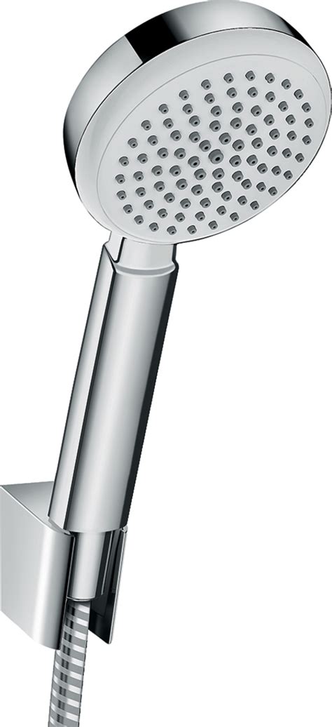 hansgrohe Crometta 100 Shower holder set 1jet with shower hose 125 cm